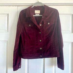 Universal Thread burgundy Jacket Women’s Med